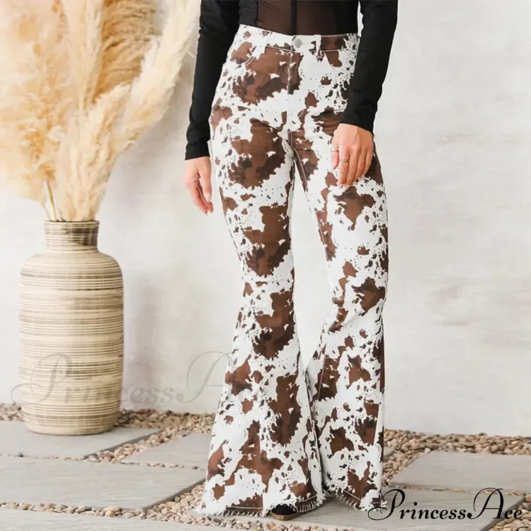 New Wide Leg Button Pocket Jeans