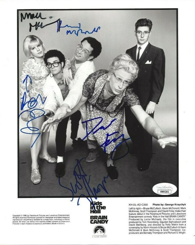 Kids In The Hall Autographed 8x10 Movie Brain Candy JSA  C219