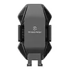 Wireless Car Charger Cell Phone Stand 15W Fast Charging for iPhone 15 Galaxy S23