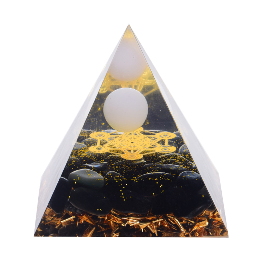 

Life Tree Amethyst Olivine Pyramid Crystal Energy Collection Tower (D), 501 Original