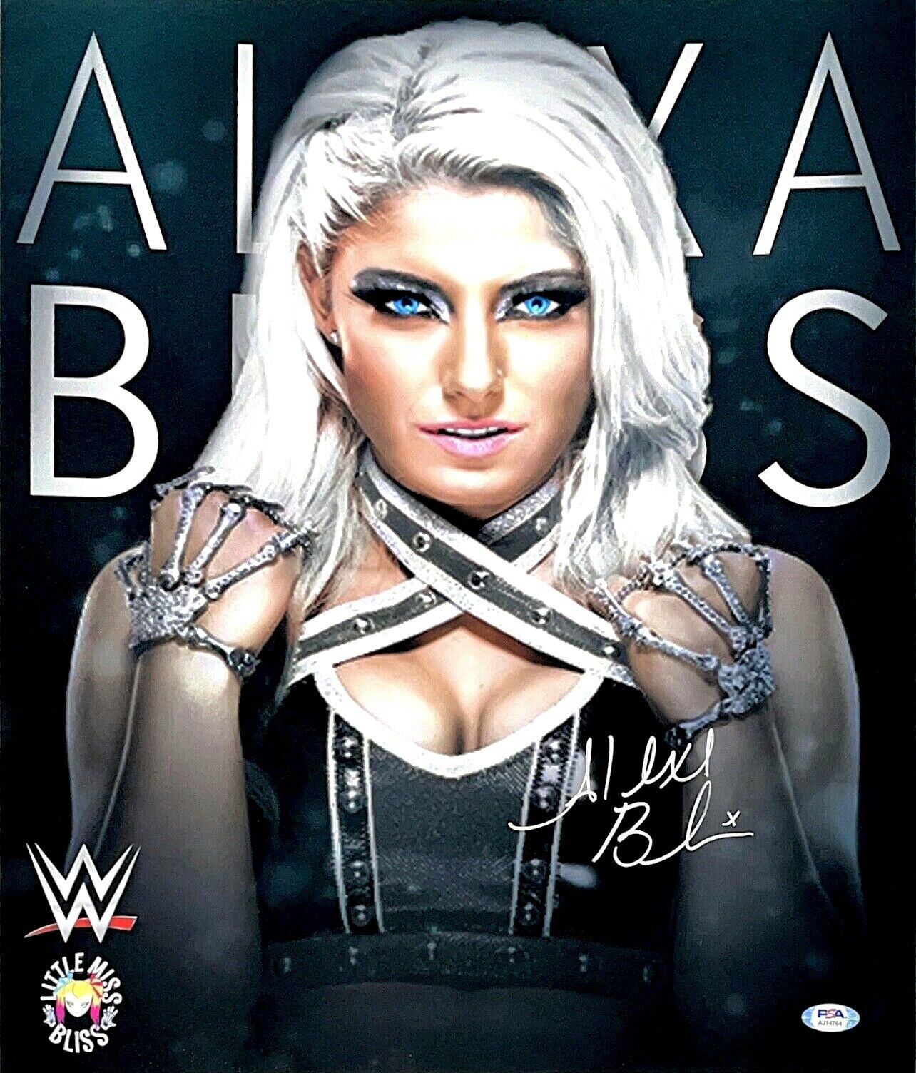 WWE ALEXA BLISS HAND SIGNED AUTOGRAPHED 16X20 Photo Poster painting WITH PROOF AND PSA DNA COA 2