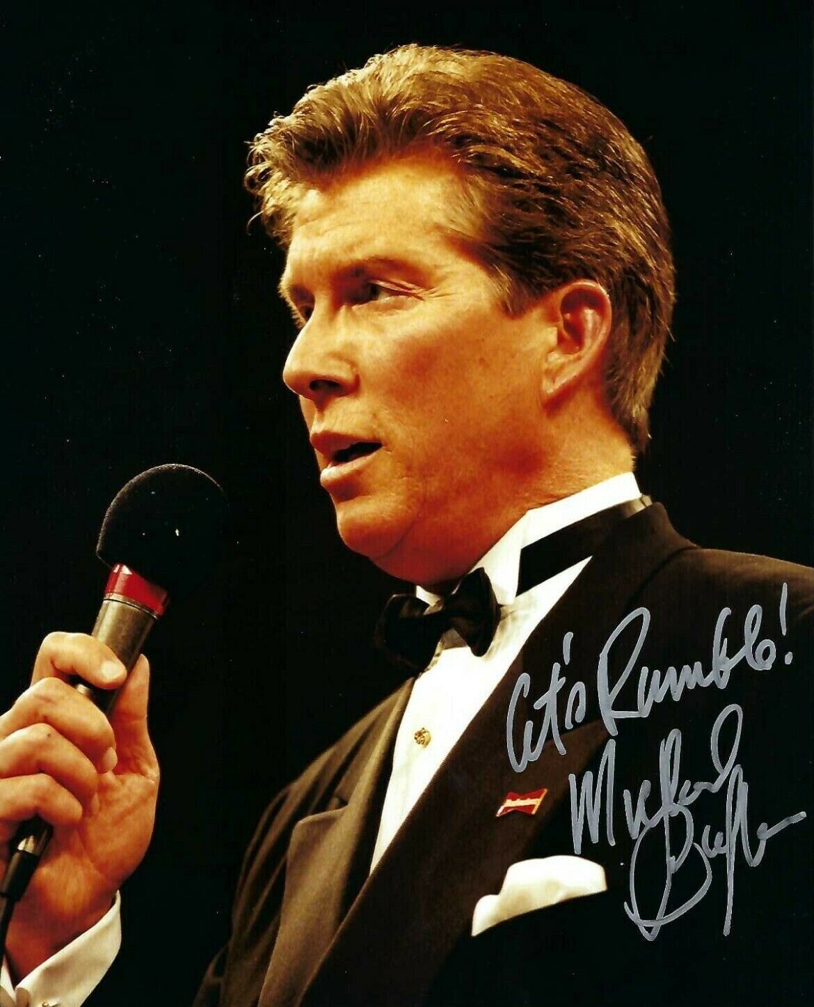 Michael Buffer Autographed Signed 8x10 Photo Poster painting REPRINT