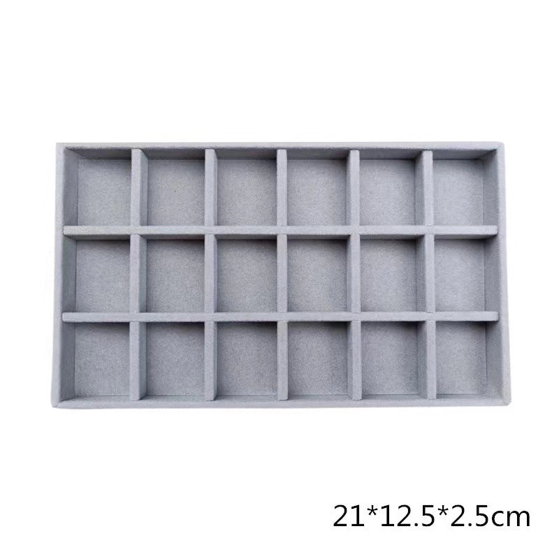 1 Piece Velvet Minimalist Classic Style Solid Color Jewelry Boxes