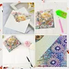 6pcs DIY Butterfly Diamond Art Greeting Cards 5D Rhinestone Arts Birthday Card