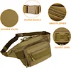 Taktische G&uuml;rteltasche Sport H&uuml;fttasche Molle Bauchtasche Wasserabweisend mit Rei&szlig;verschluss f&uuml;r Outdoor Laufen Reise Wandern Radfahren Camping Klettern