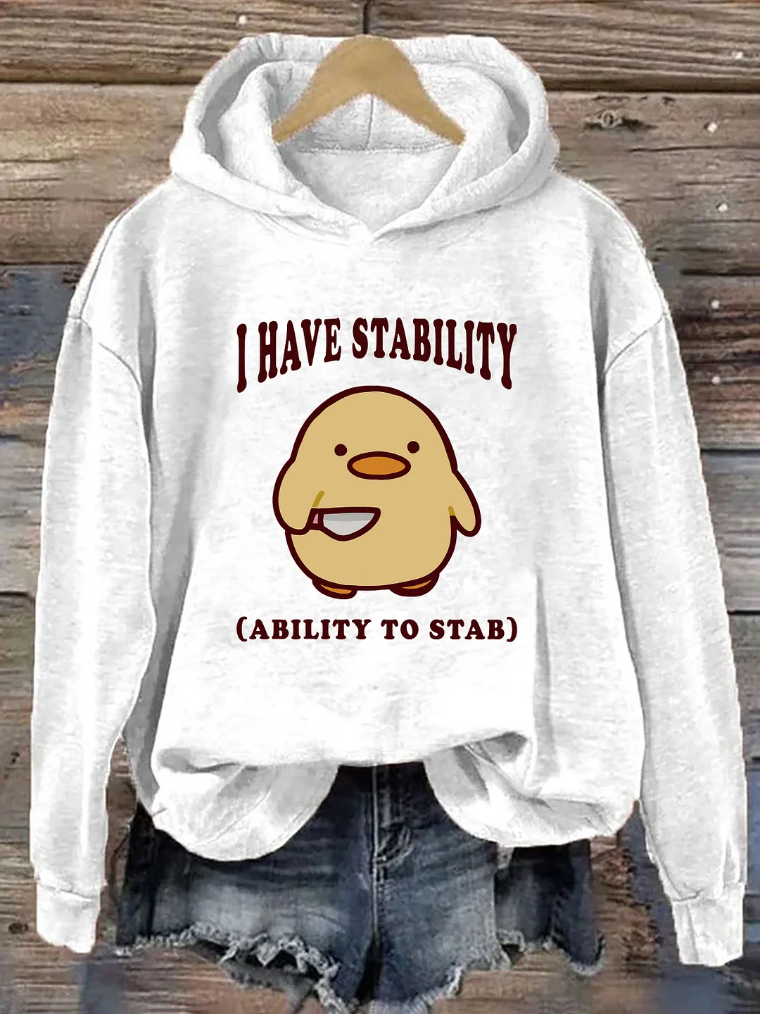 I Have Stability Ability To Stab Hoodie
