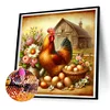 Diamond Painting-DIY Full Round Drill Farm Rooster
