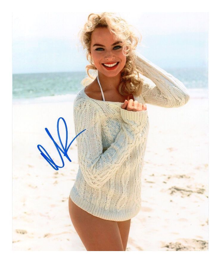 MARGOT ROBBIE AUTOGRAPHED SIGNED A4 PP POSTER Photo Poster painting PRINT 1