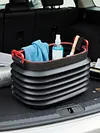 37L Car Trash Can Folding Bucket Multifunctional Storage Bucket Car Rubbish Bin