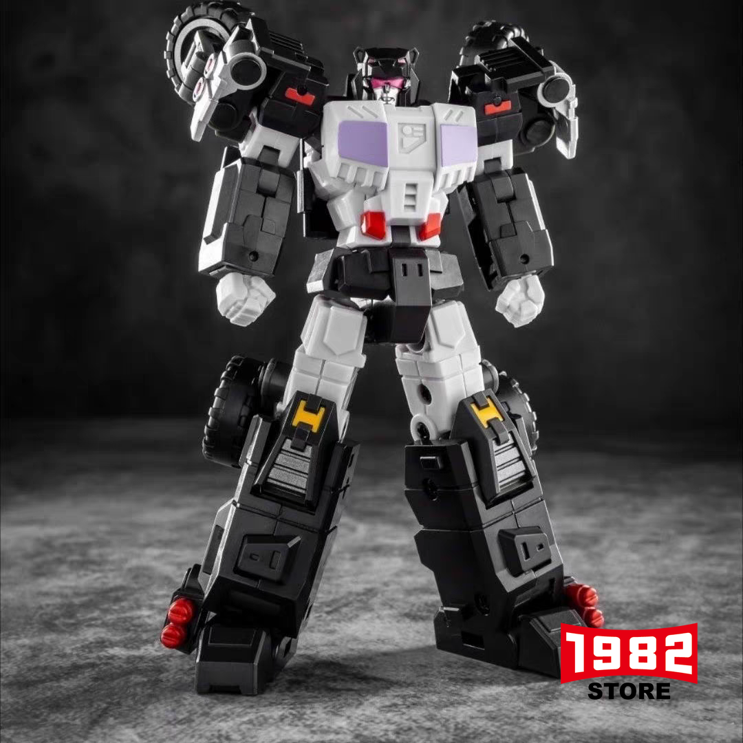 IronFactory IF EX-68 Jargua Mini Transformers Toy - Detailed Action Figure, Collectible Model for G1 Fans, New Mini-Scale Robot Statue, Perfect Addition To Collection Displays