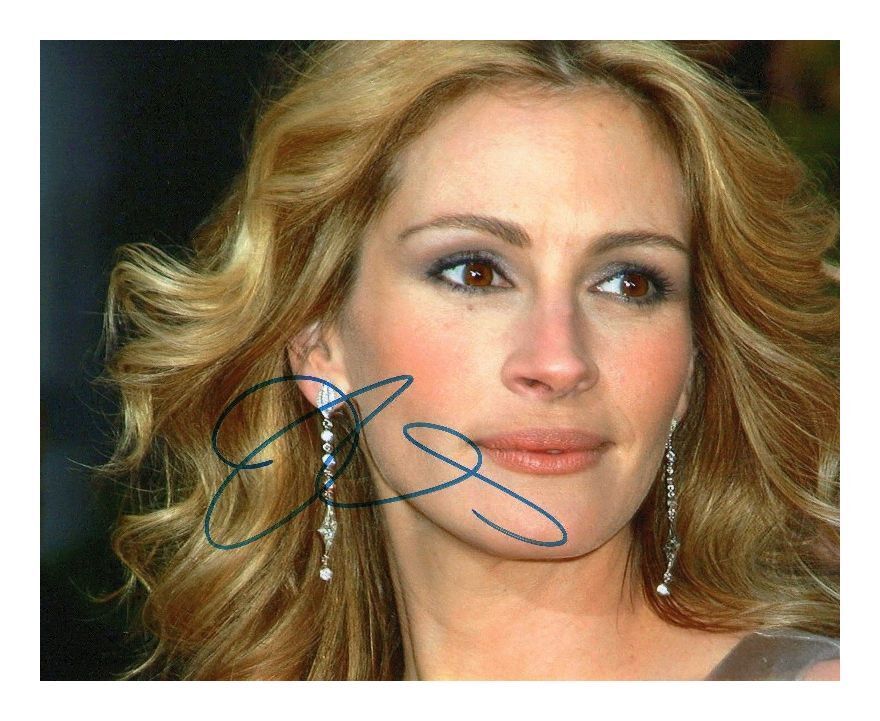 JULIA ROBERTS AUTOGRAPHED SIGNED A4 PP POSTER Photo Poster painting PRINT 2