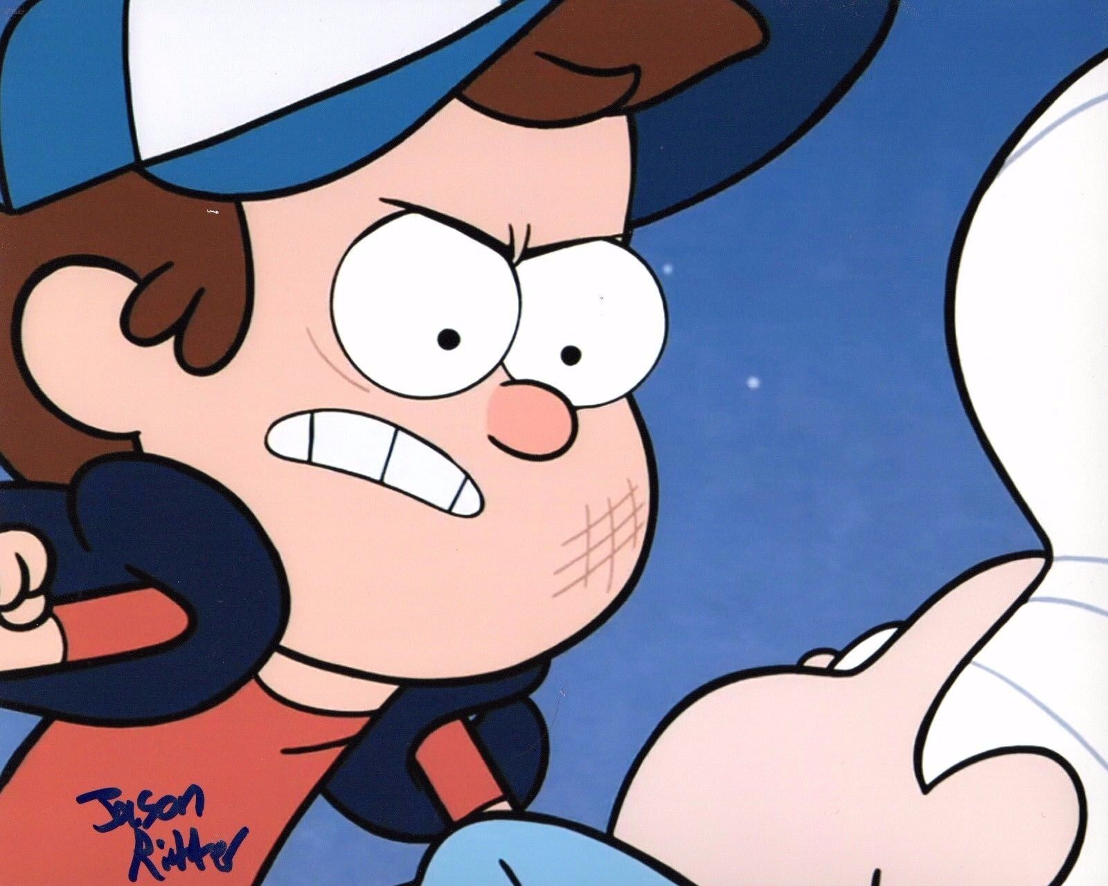 GFA Gravity Falls Dipper * JASON RITTER * Signed Autographed 8x10 Photo Poster painting MH10 COA