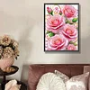 DIY Partial Special Shaped Drill Diamond Painting-Flower