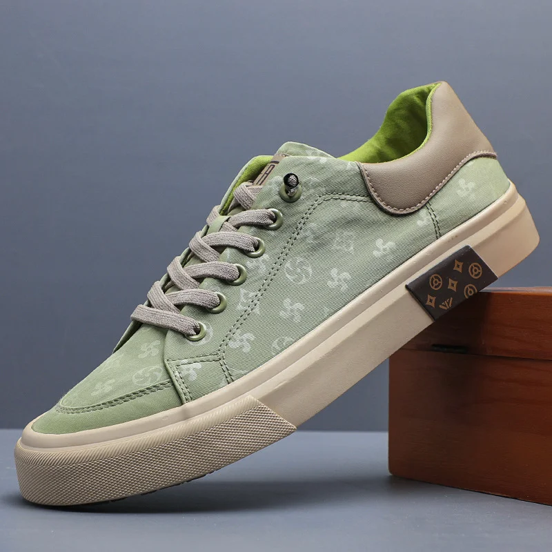 Yyvonne Walking Spring Festival Men's Canvas Shoes Shoes Casual Shoes 24107