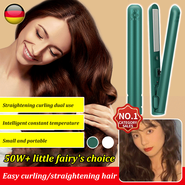 🔥Last Day Promotion 50% OFF🔥Mini Dual-purpose Curling Iron