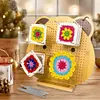 9.3 Inch Bamboo Crochet Blocking Board Bear Blocking Board for Crochet Projects