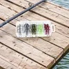 Fishing Treble Hook 5 Colors Triple Barbed Steel Fish Hook for Bait Lure Fishing