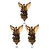 Archangel Michael Resin Wall Sconce Gothic LED Ambient Glow