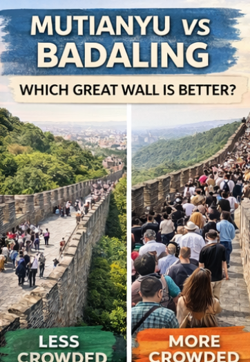 Mutianyu vs Badaling: Which Great Wall Is Better?