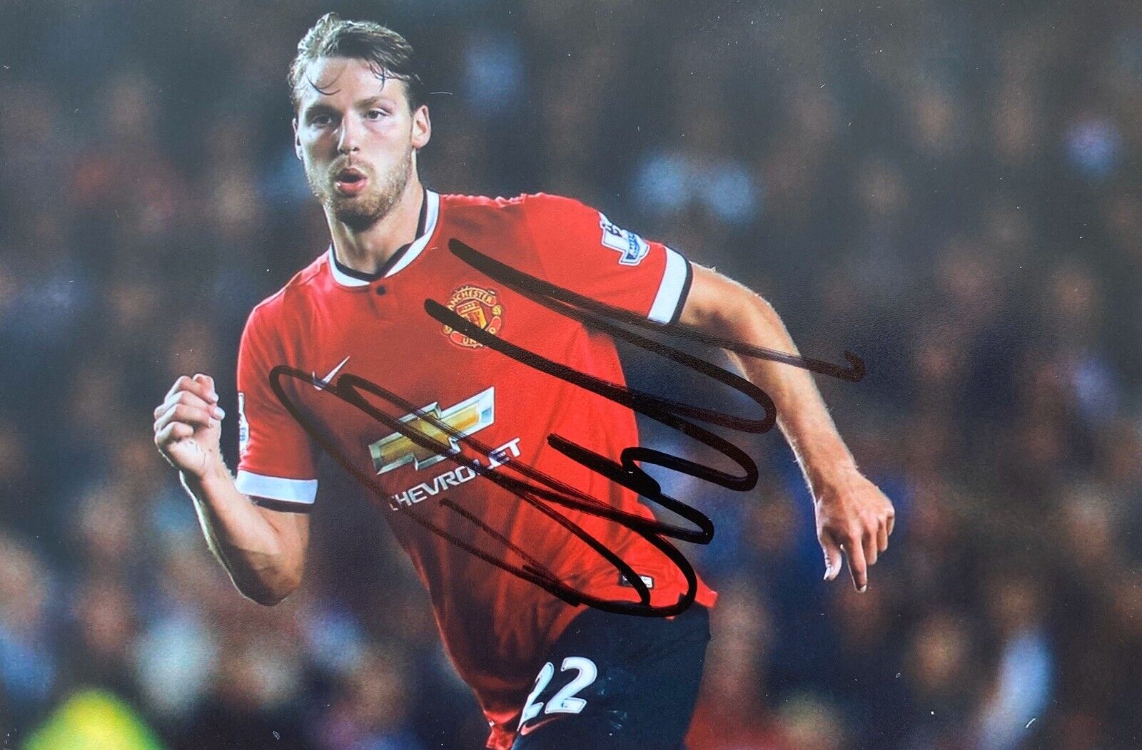 Nick Powell Genuine Hand Signed 6X4 Photo Poster painting - Manchester United