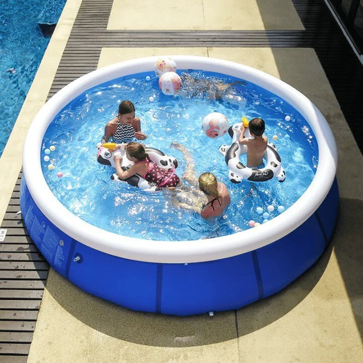 Family Inflatable Swimming Pool Adult Children Above Ground Backyard Swimming Pool