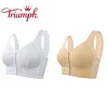 Oddychający damski biustonosz Triumph Plus Size zapinany z przodu [Kup 1, otrzymasz 2 gratis]