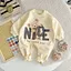 Baby Striped Shirt Bear Strap Suspender Set