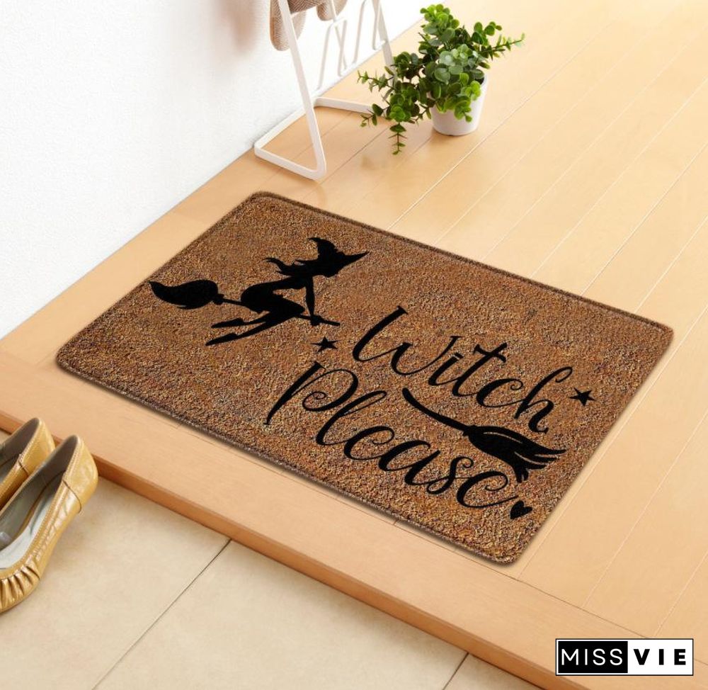 Halloween Themed Door Mat For Indoor Outdoor Decoration