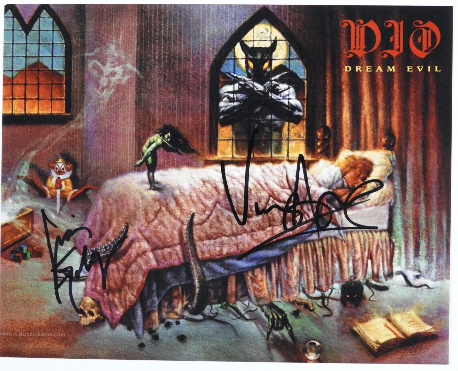 DIO JSA Signed Autograph Photo Poster painting Vinny Apice Craig Goldy