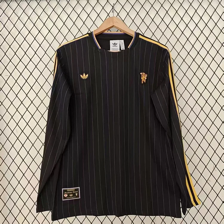 【S~4XL】Manchester United 25/26 Terrace Icon Long-Sleeve Jersey