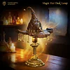 Fairy Tale Forest Magic Hat Light-Up Building Block Model Educational Assembly Toy (698 pieces)