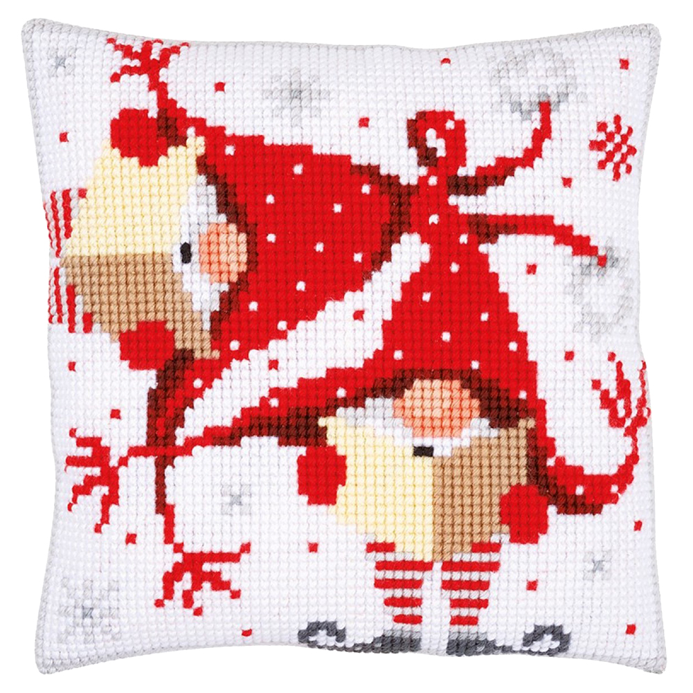 

Santa Claus - 11CT Stamped Cross Stitch Pillowcase - 40*40CM, 501 Original