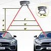 Sutekus Dual Laser Parking Assistant Garage Parking Aid Adjustable Garage Park Guide Sensor with AC Adapter