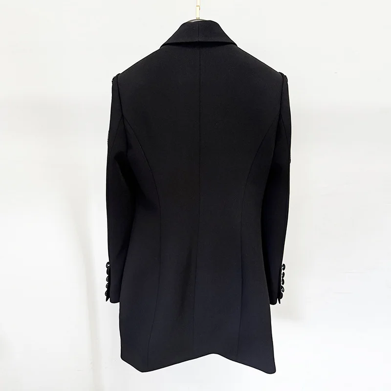 Nigikala Nigikala New Star Temperament Fashion Heavy Industry Nails Studded Green Fruit Collar Dress