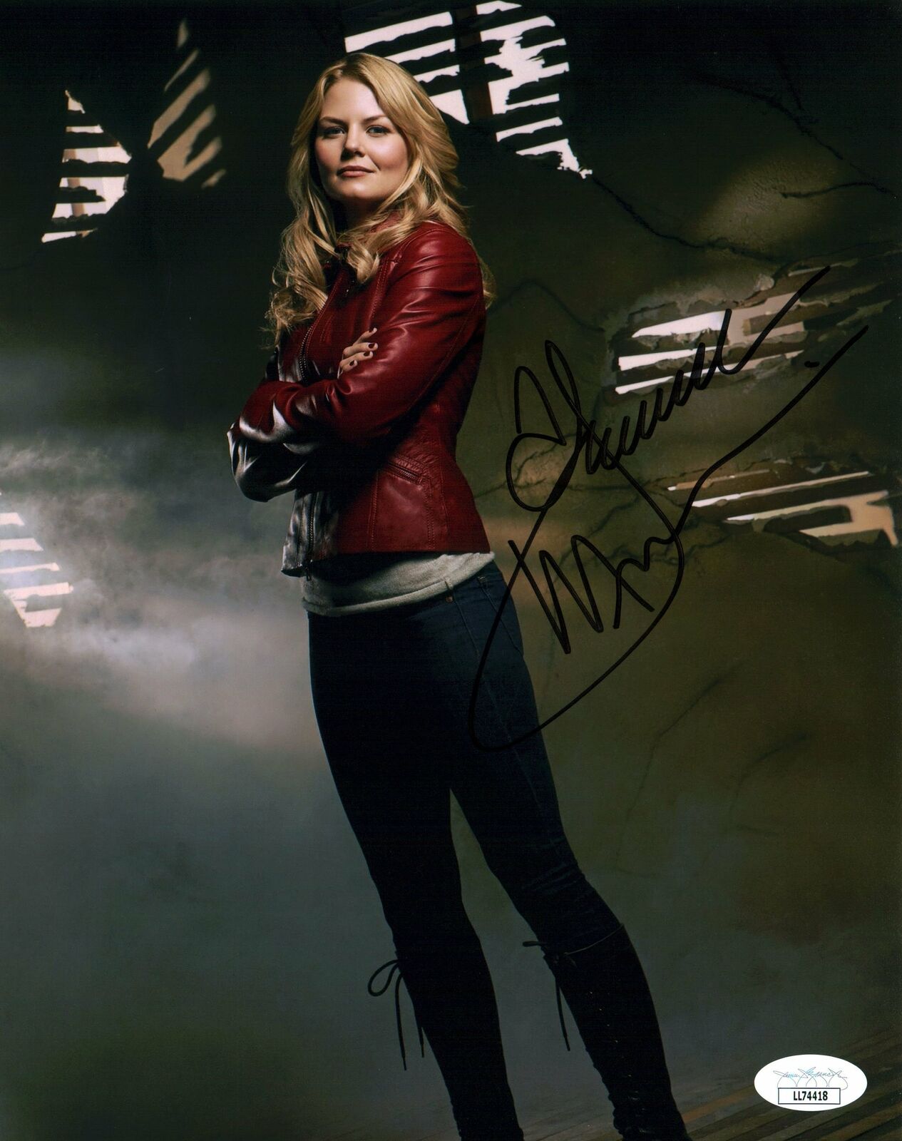 Jennifer Morrison Once Upon A Time 8x10 Photo Poster painting Signed Autograph JSA Certified COA