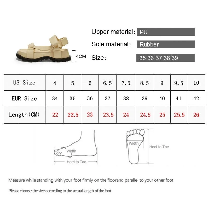 Smile Circle sandals Women Flats Platform shoes 2021 soft Comfortable Casual Beach Round toe student sandals Ladies