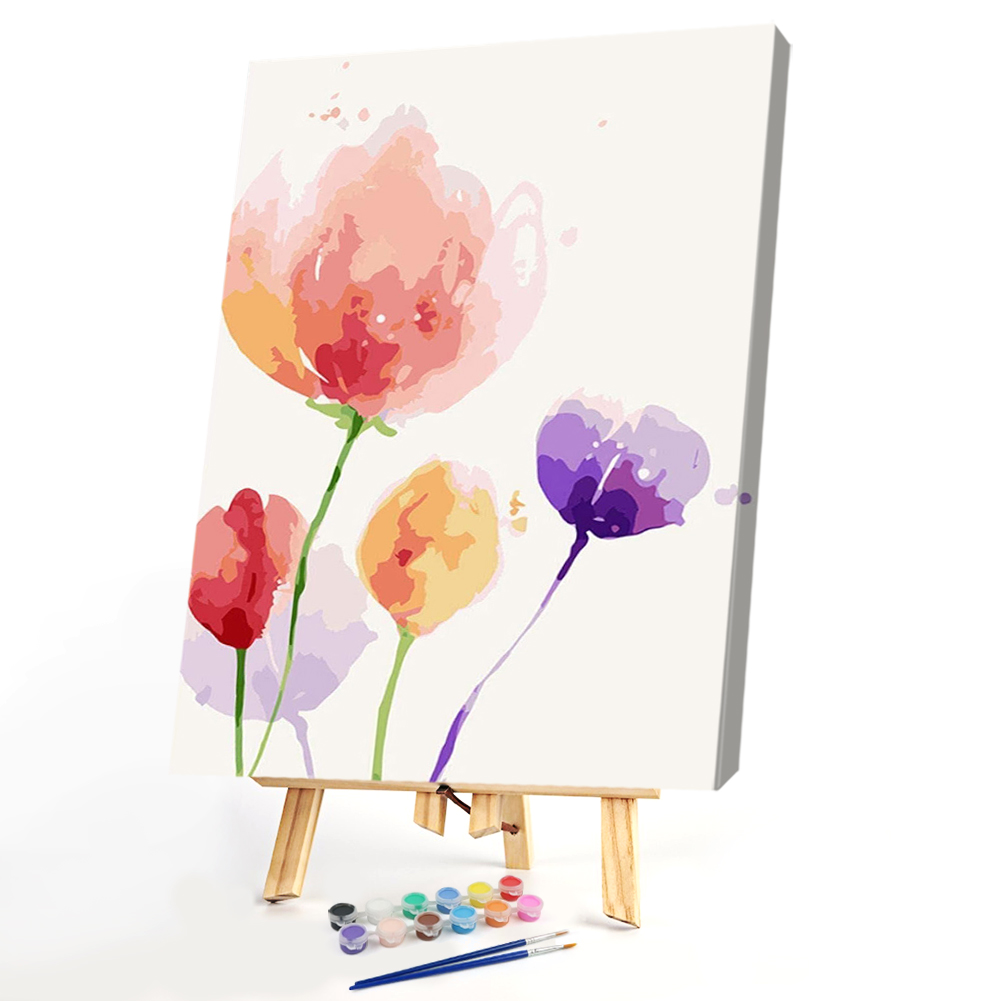 

40*50CM - Paint By Numbers - Flower, 501 Original