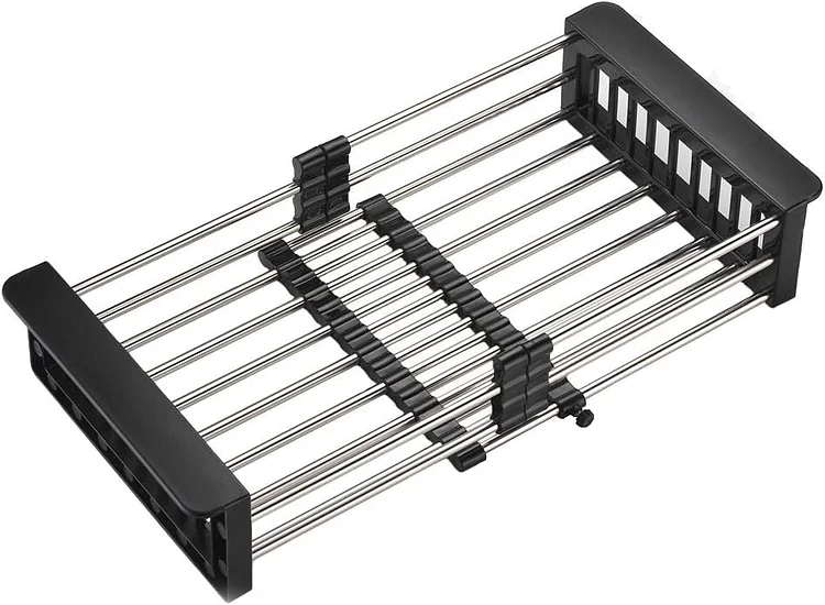 🎉🎉48% off - Adjustable Stainless Steel Drain Sink Rack