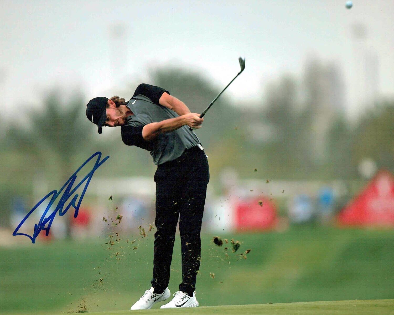 Tommy FLEETWOOD Signed Autograph 10x8 Photo Poster painting B GOLF AFTAL COA Ryder Cup Winner