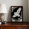 Diamond Painting-DIY Special Shaped Drill Pearl Painting Owl(30x40cm)