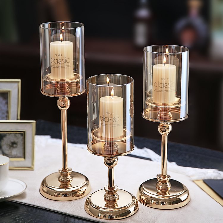 Romantic Dining Table Candle Holder - Simple and Modern Decorations for Candlelight Dinner - Appledas