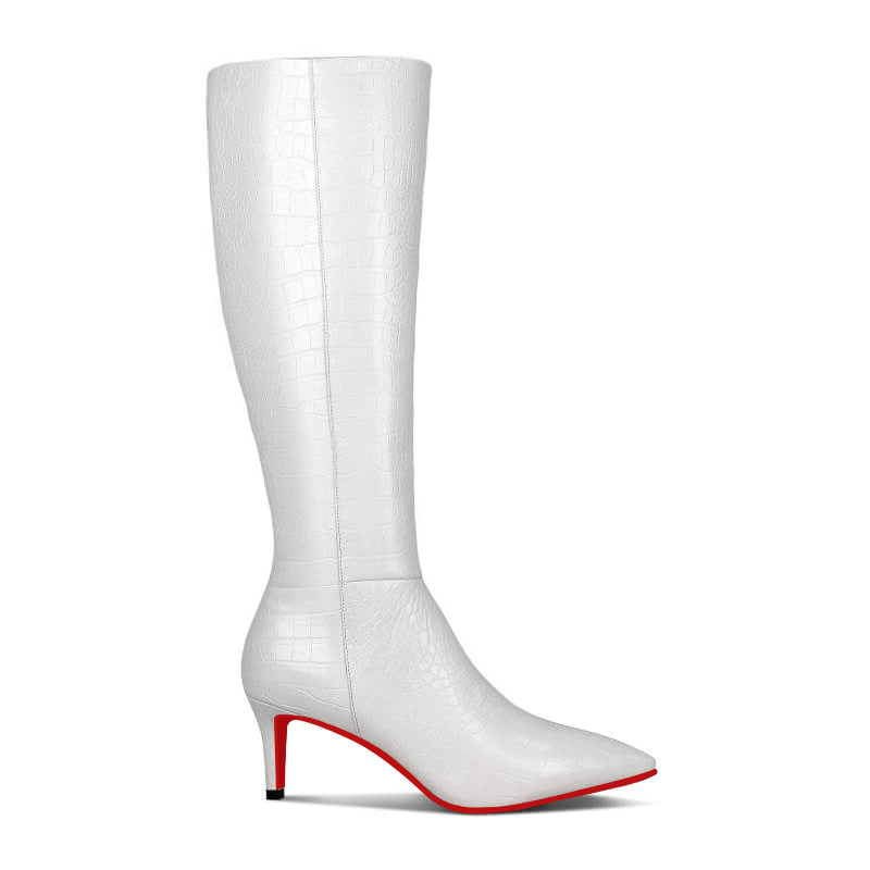 Red Bottom Knee Boots