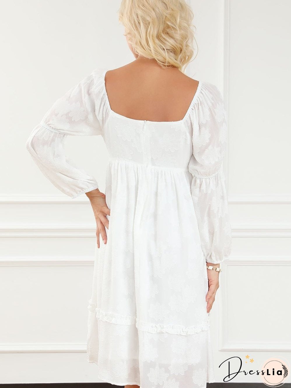 Appealing White Mini Dress