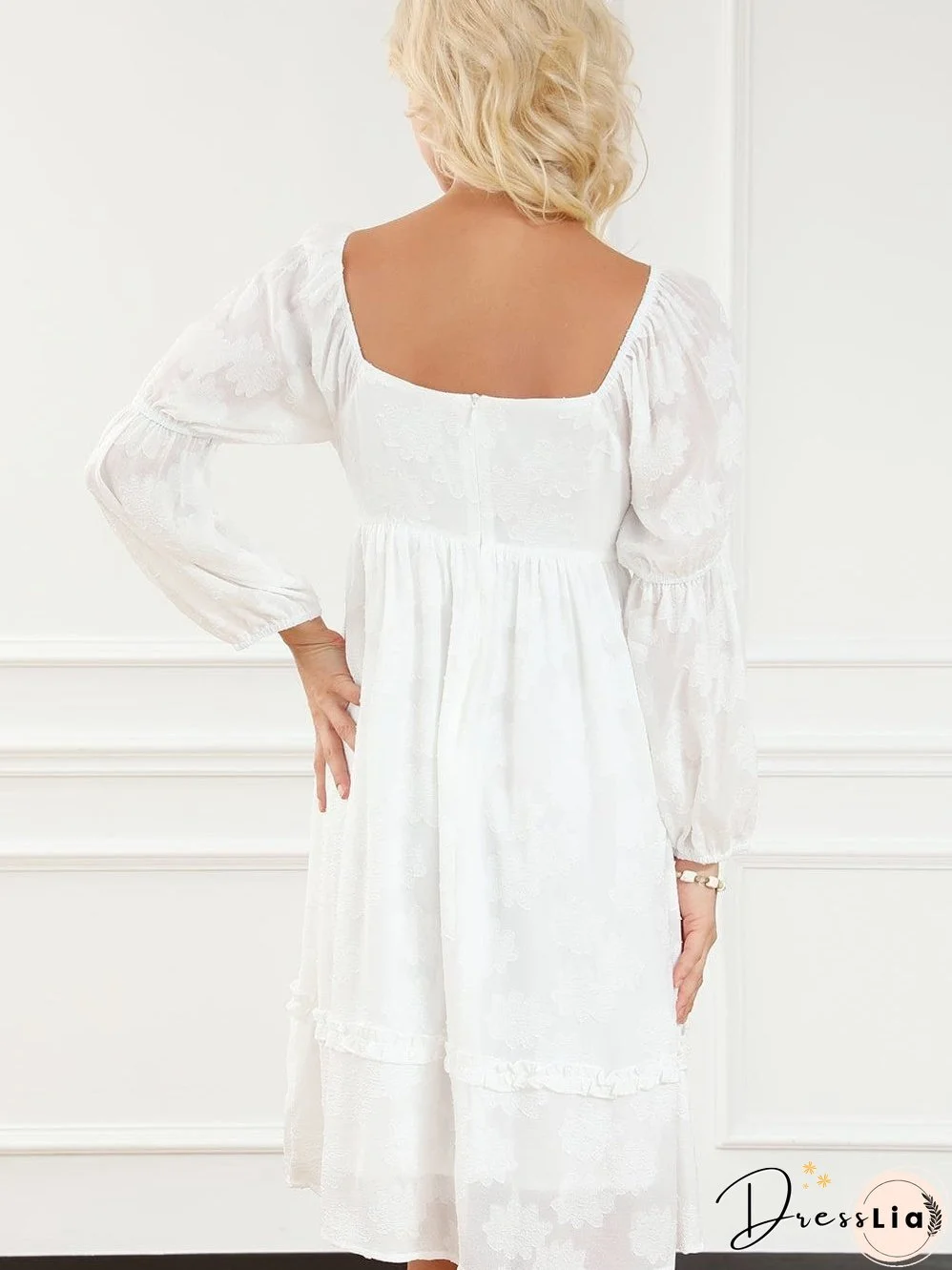 Appealing White Mini Dress