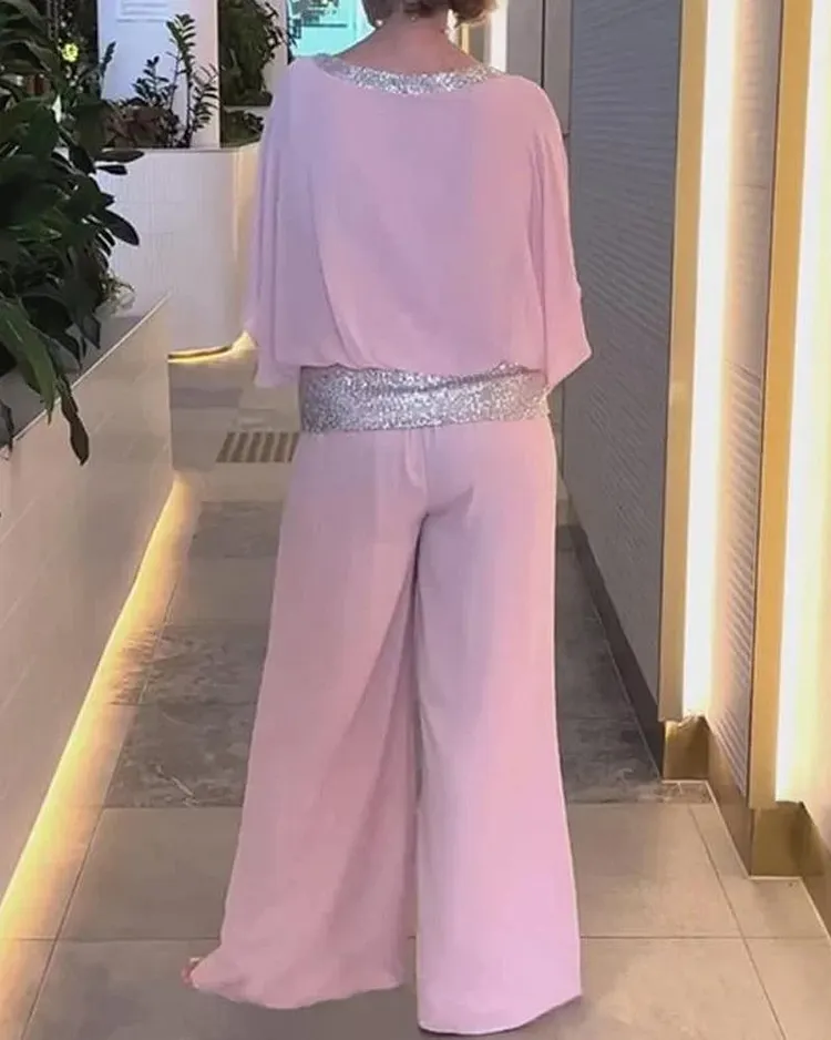 Embellished Studded Two-Piece Set main image 0