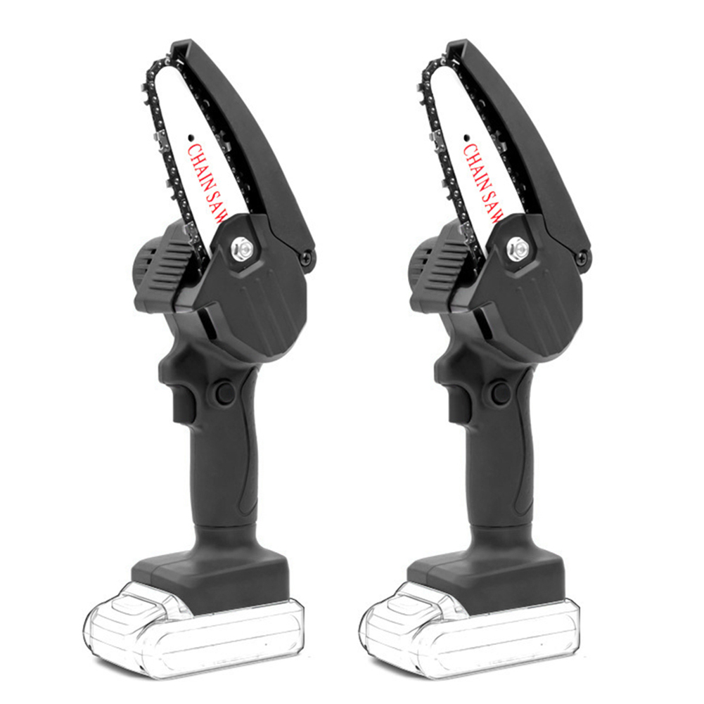 

4 inch Mini Cordless Electric Chain Saw Woodworking Handheld Garden Pruning, Us, 501 Original