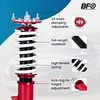 Suspensionclub-For Mini Clubman R55 2007-2014 BFO Adj Damper Shock Absorbers Spring Coilovers Kit
