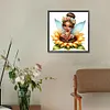 >SALE<5D DIY Full Round Drill Diamond Painting Animal Kit Home Decor Art Craft 30x40cm