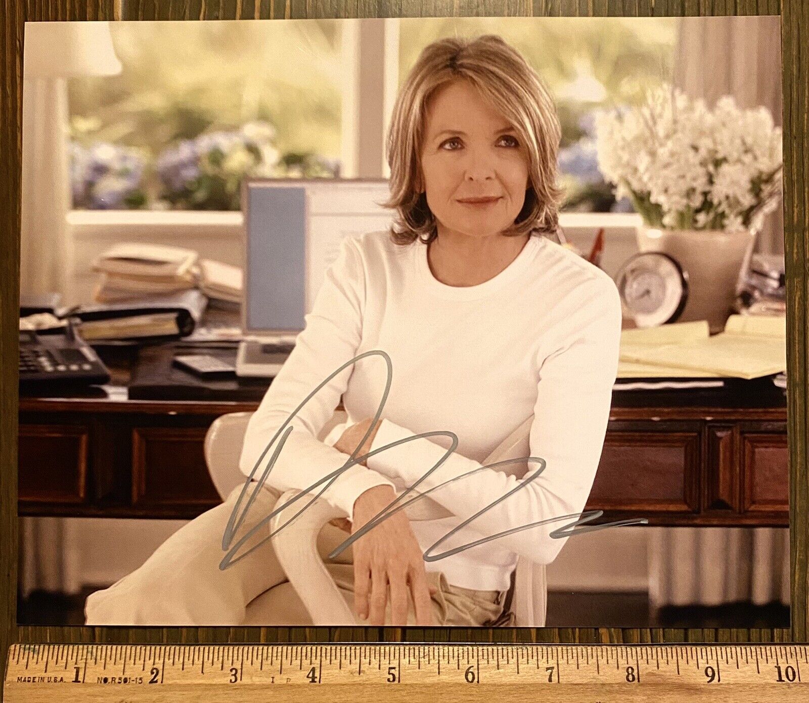 DIANE KEATON Signed Somethings Gotta Give 8x10 Photo Poster painting Todd Mueller COA GODFATHER