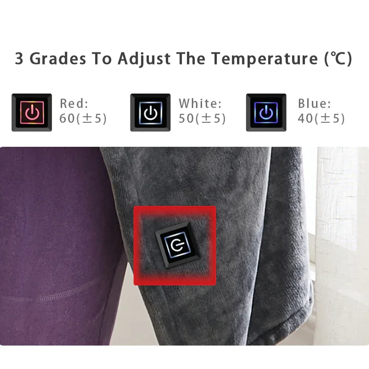USB Removable Charging Outdoor Electric Blanket